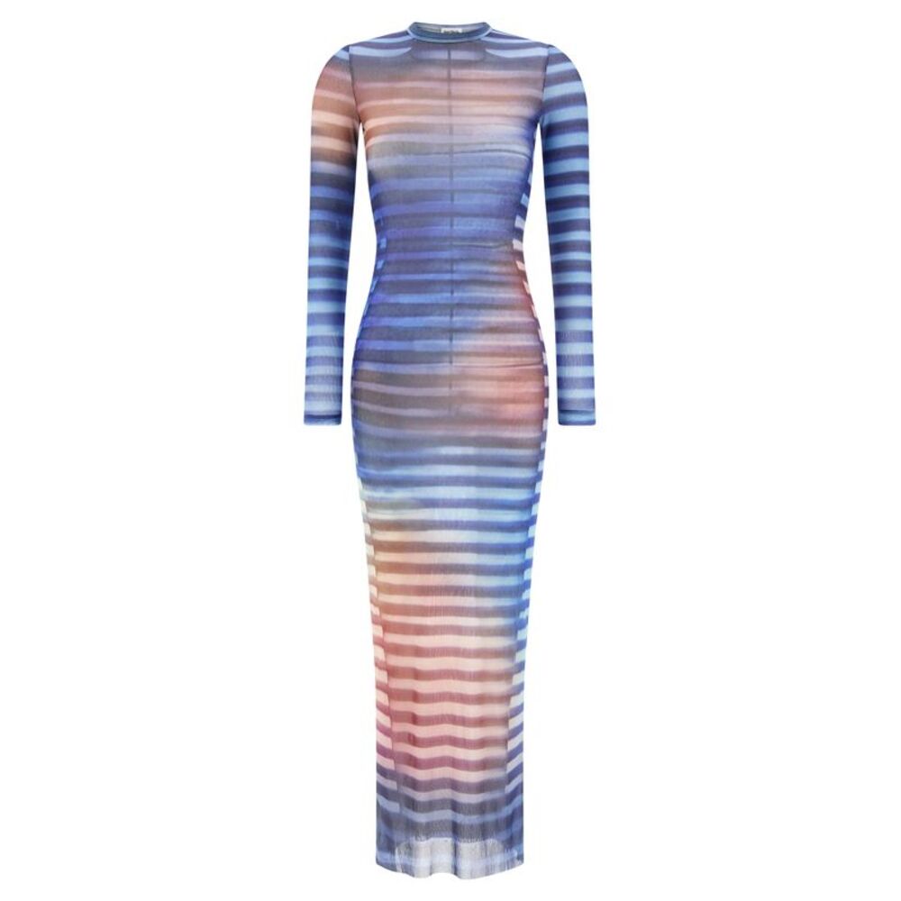 Jean Paul Gaultier Multicolor Polyamide Long Women's Dress